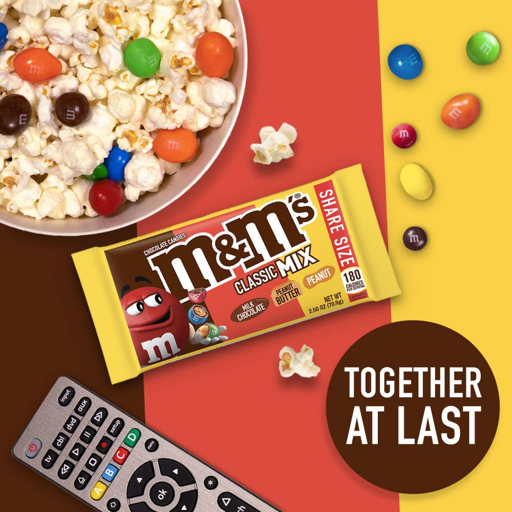 M&M Peanut Milk Chocolate Candy Singles