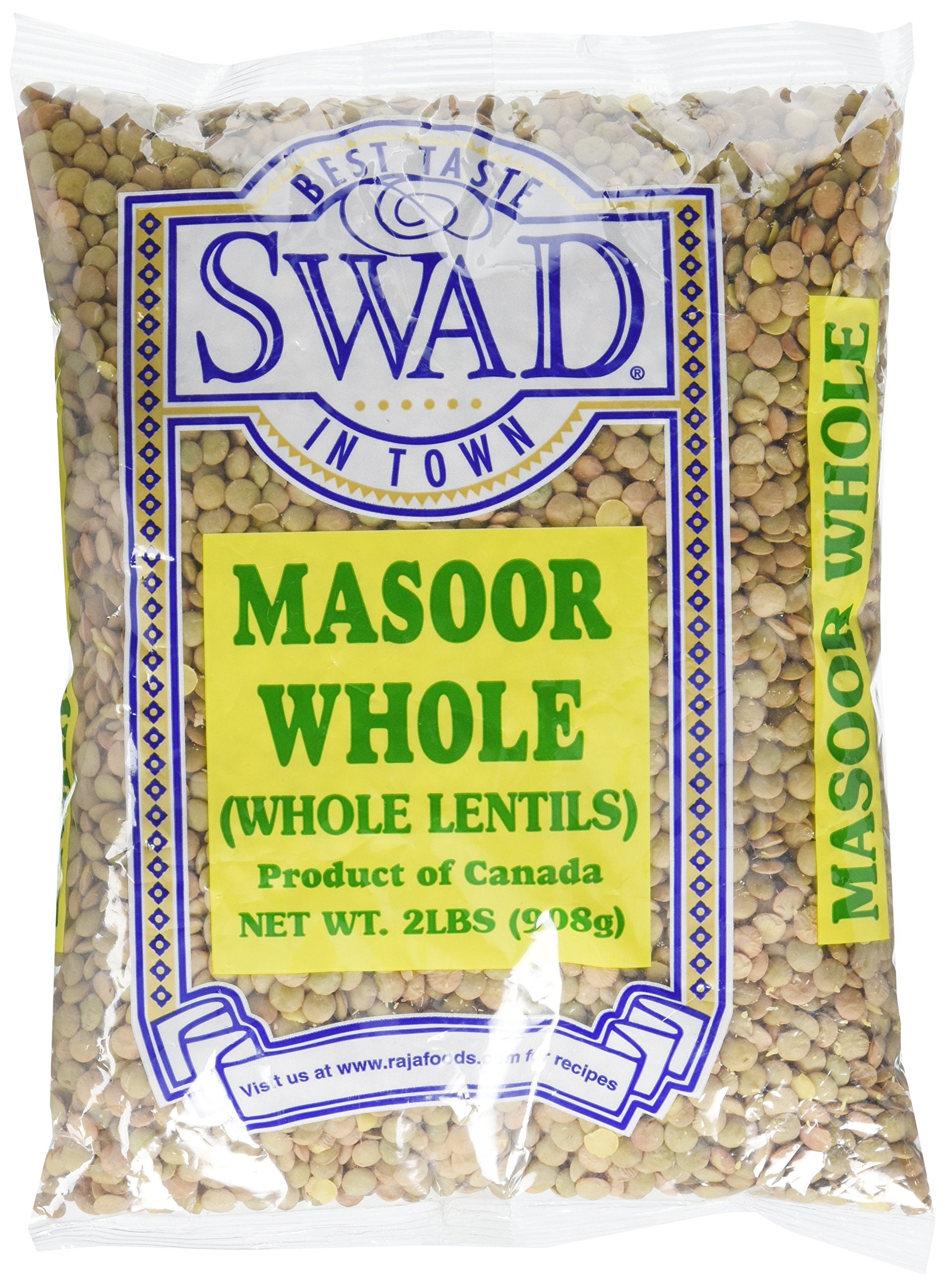 Swad Masoor Whole 2lb