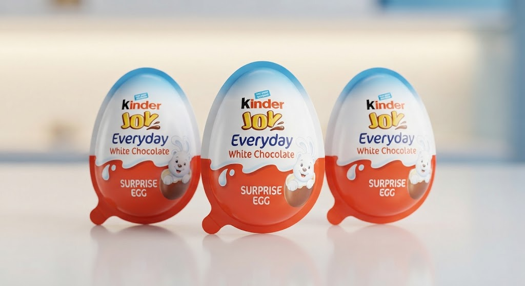 Kinder Joy Everyday White Chocolate Surprise Eggs