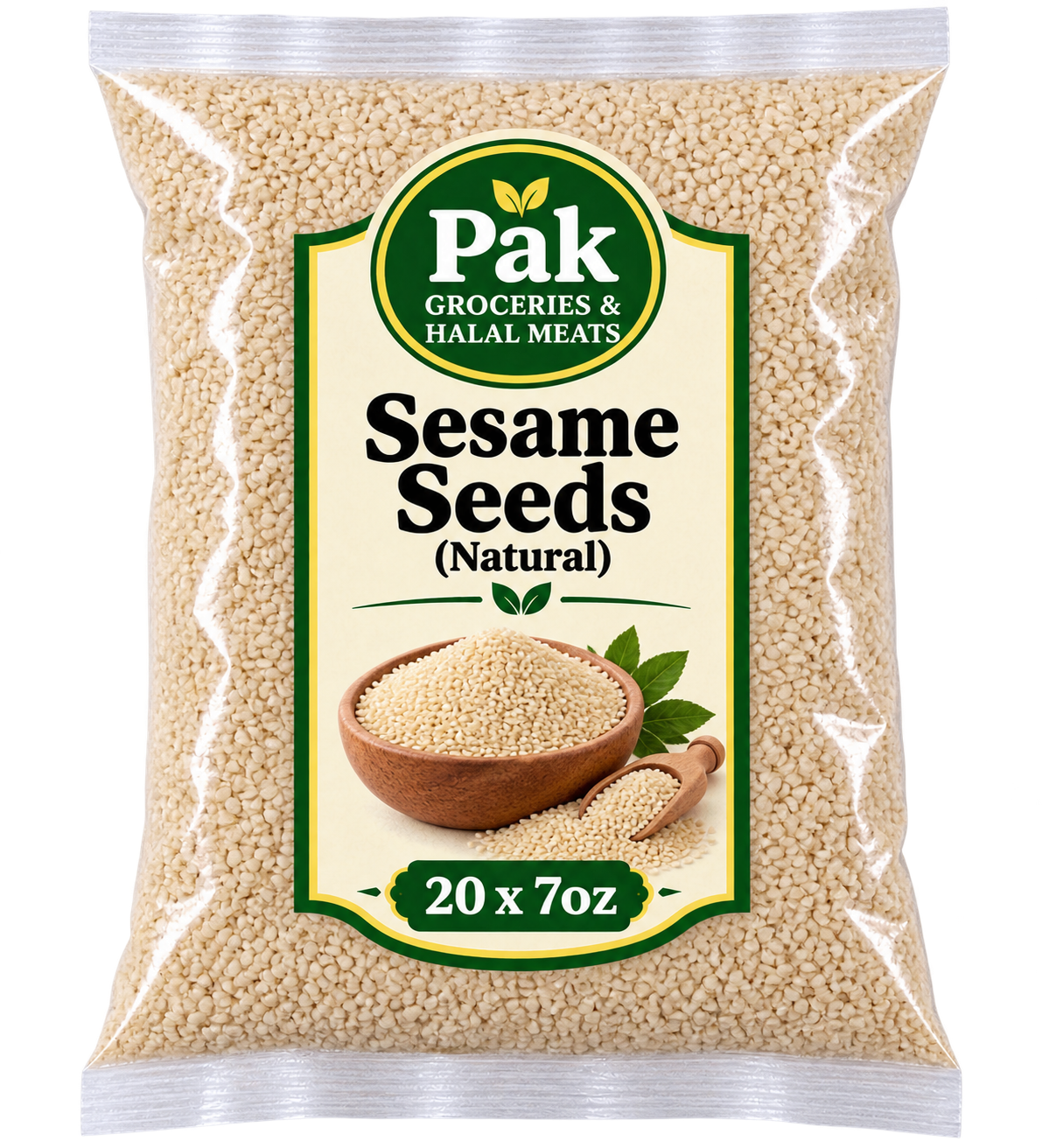 Sesame Seeds (Natural), 20x7oz
