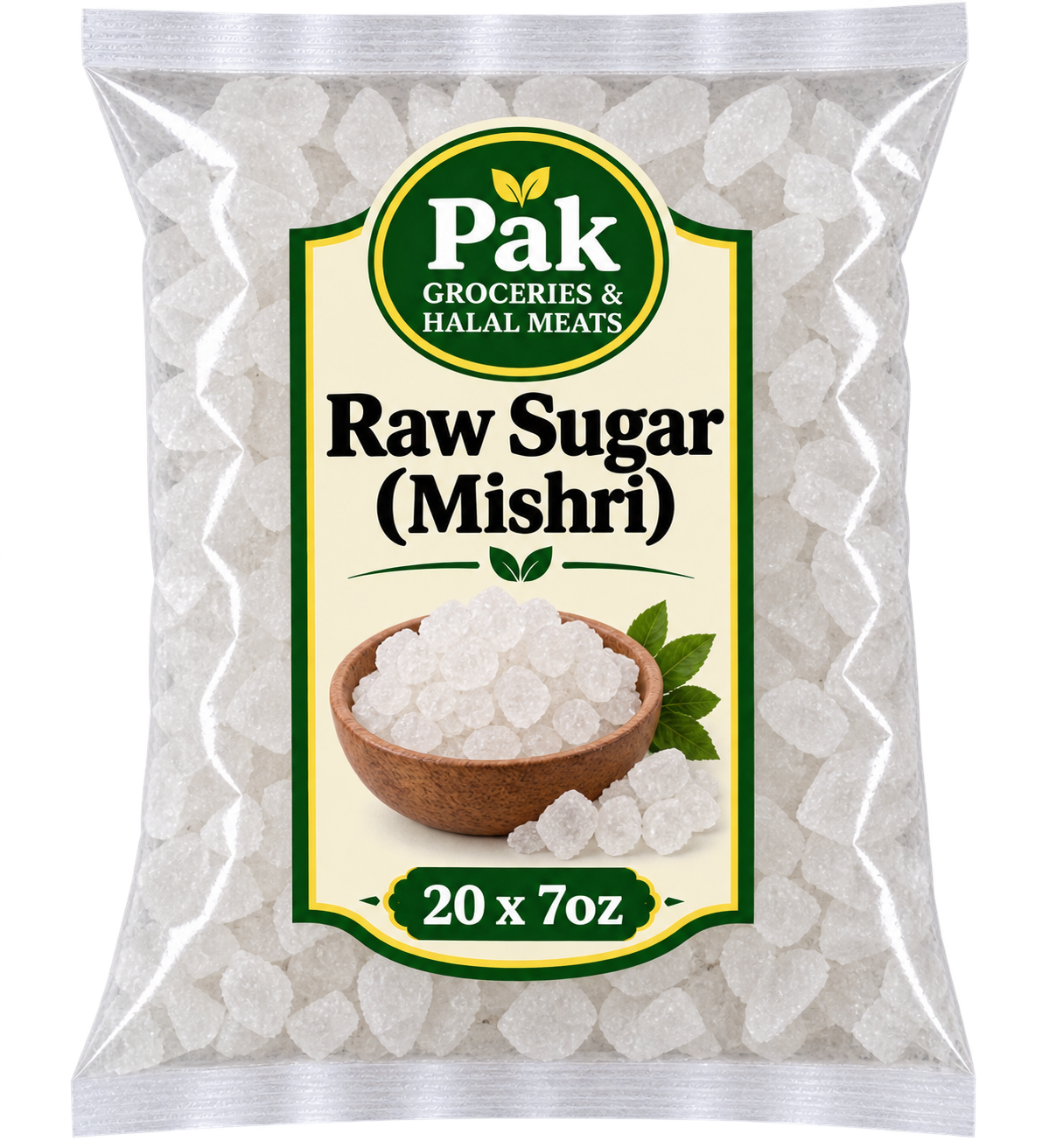Raw Sugar (Mishri), 20x7oz
