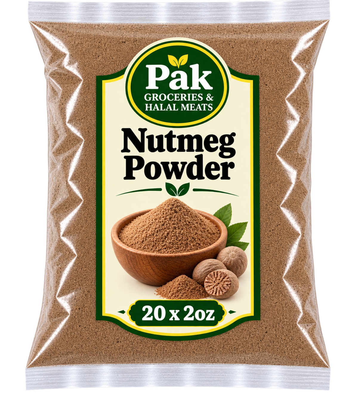 Nutmeg Powder, 20x2oz