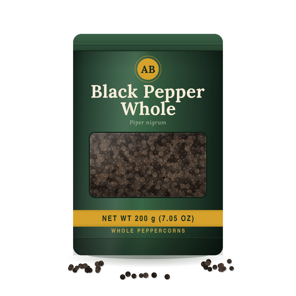 AB - Black Pepper Whole 200G
