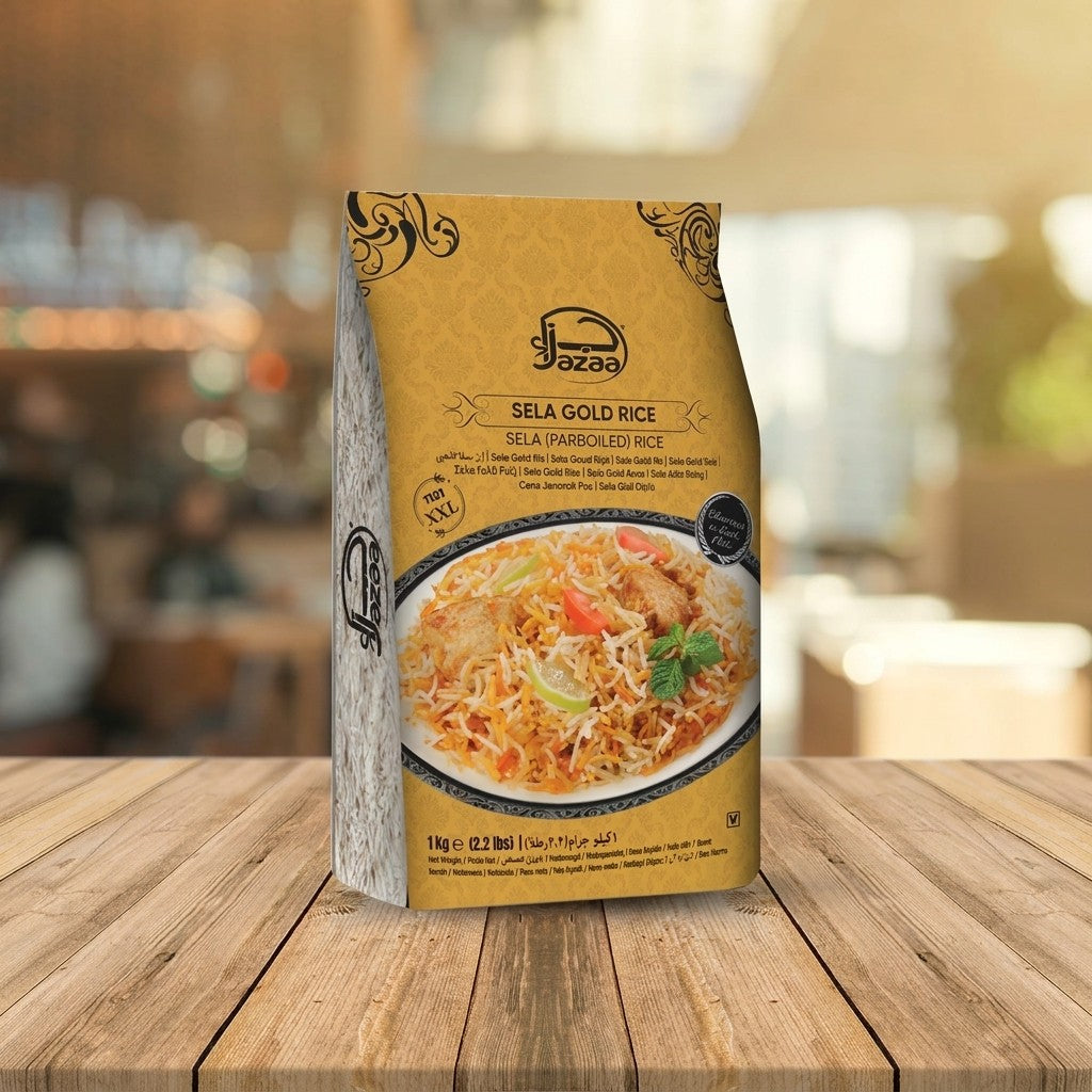 Jazaa - Gold Sela Basmati Rice, 10lb