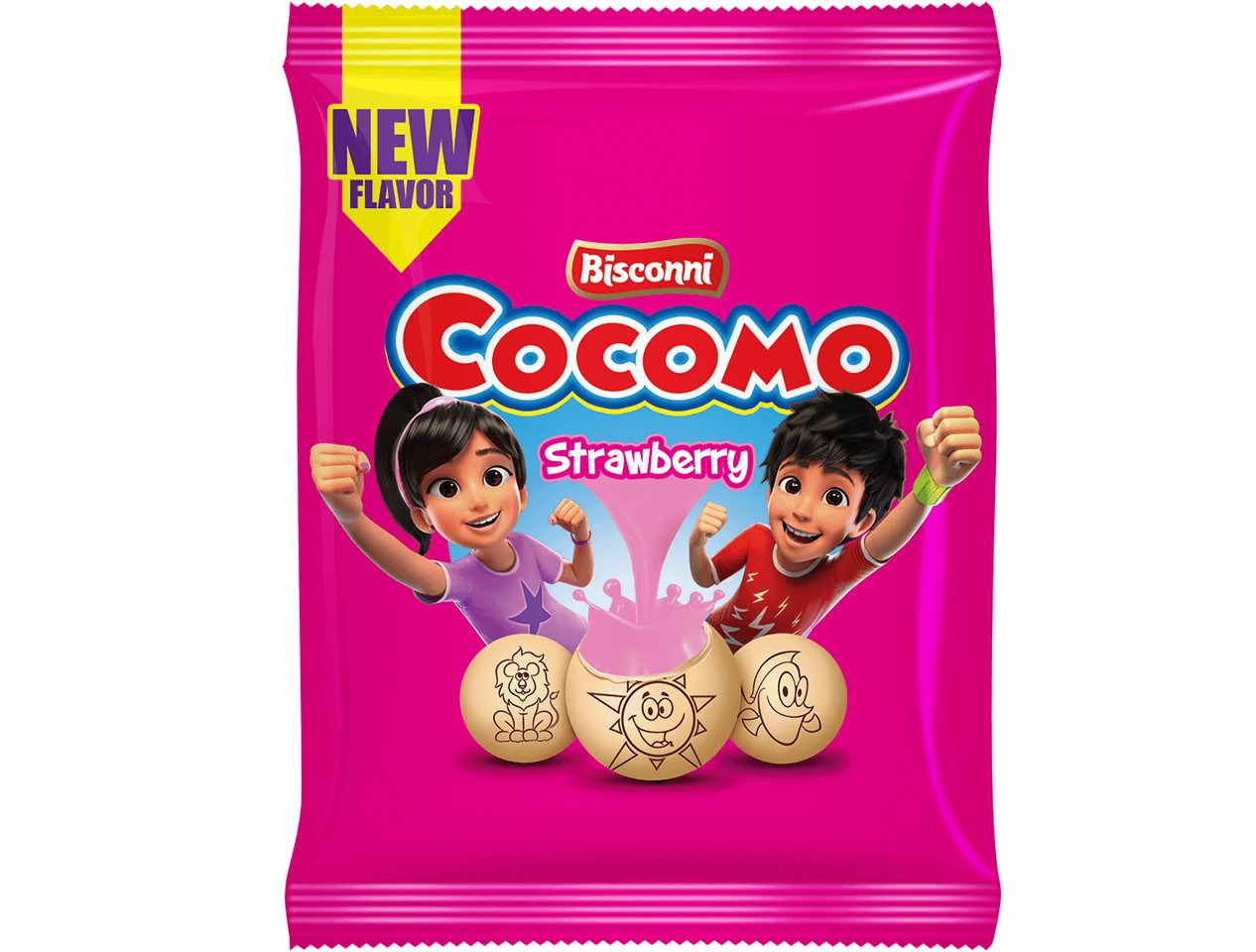 CL Bisconni - Cocomo Strawberry Family Pack, 94g