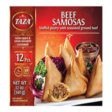 Taza - Beef Samosa, 360g (12pcs)