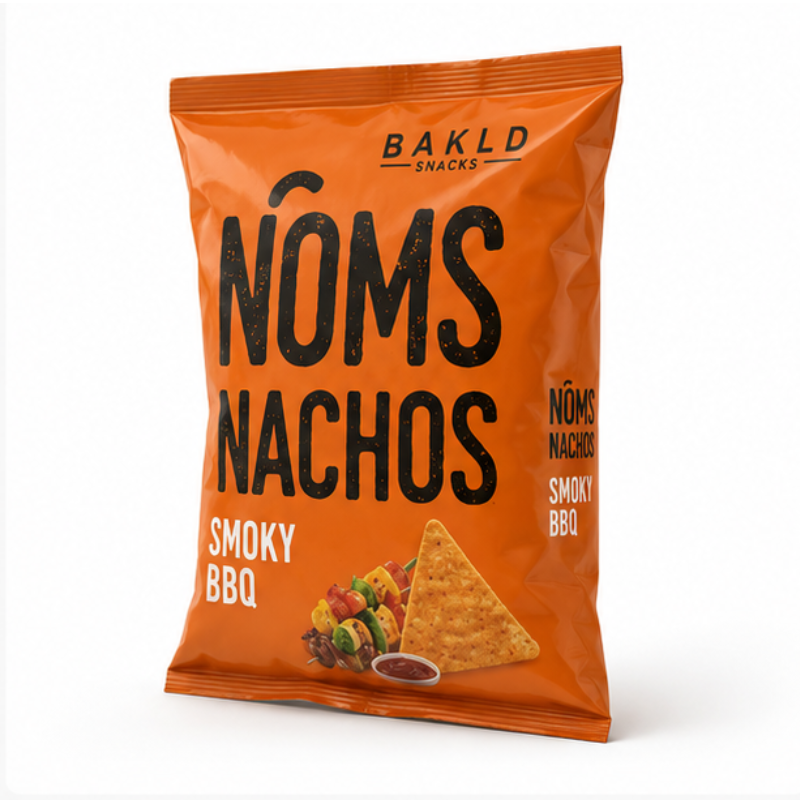 Noms - Nachos Smoky BBQ, 64g