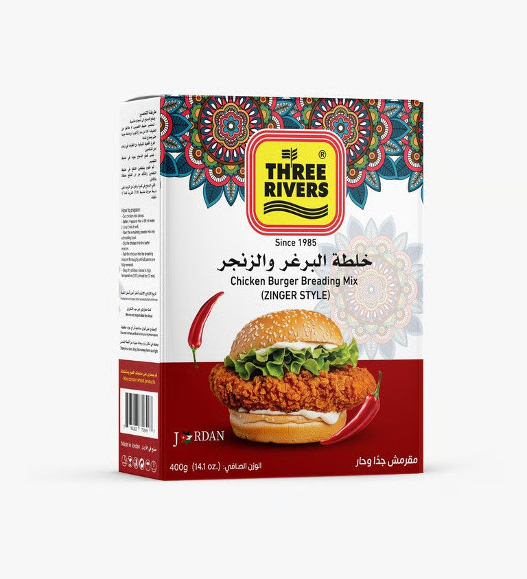 Three Rivers - Chicken Burger Breading Mix Zinger Style