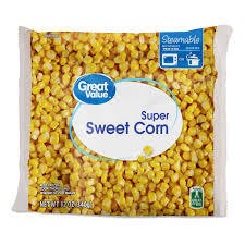 Frozen Whole Kernel Corn Steamable Bag, 12oz