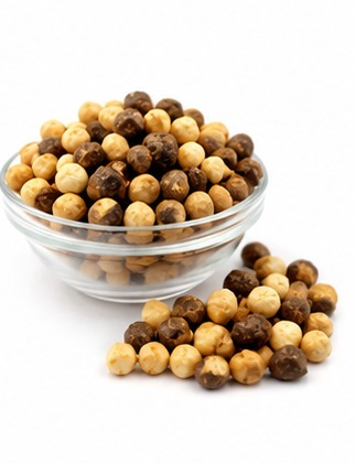 Roasted Chana with Skin, 400g Jar