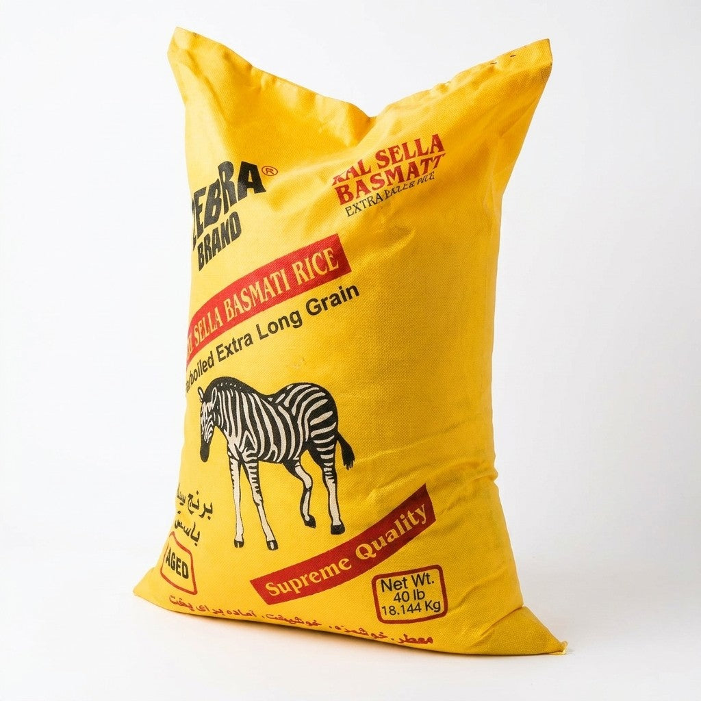 Zebra - 1121 Gold Sella Rice, 10lb
