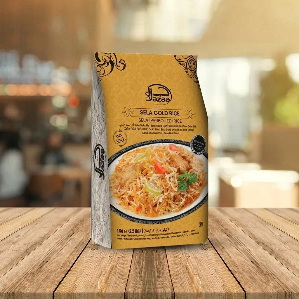 Jazaa - Gold Sela Basmati Rice, 10lb