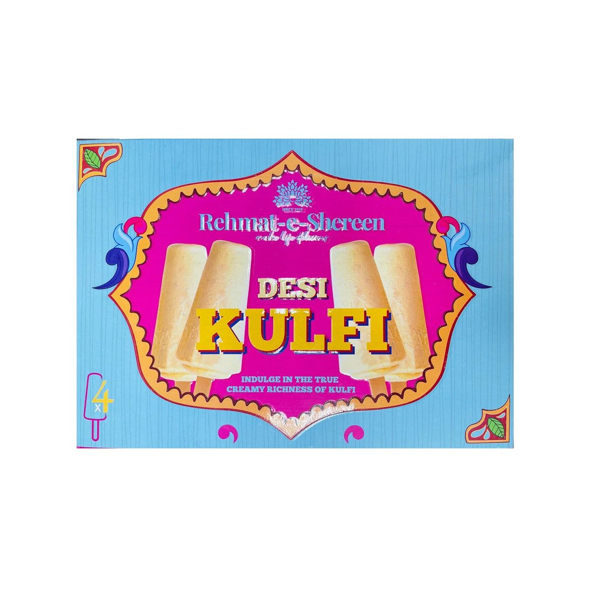 R-E-S Desi Kulfi 4 Pack