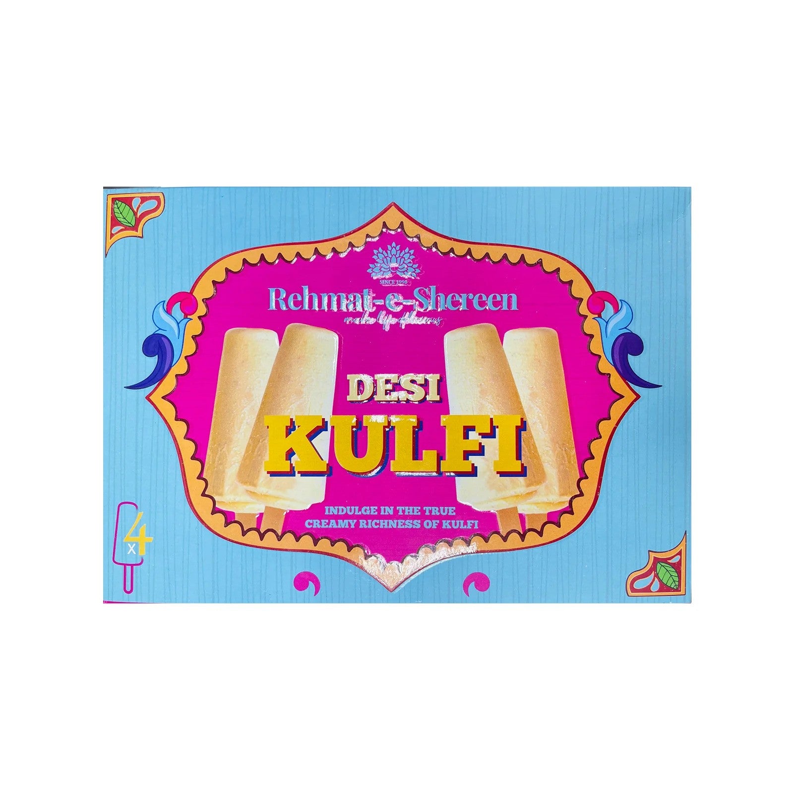 R-E-S Desi Kulfi 4 Pack