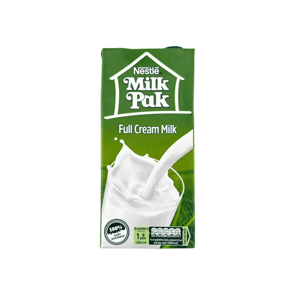 Nestle - MilkPak UHT Milk, 1ltr