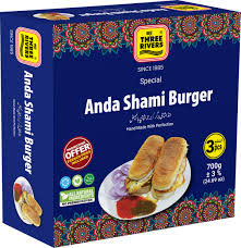 Three Rivers - Anda Shami Burger, 700g