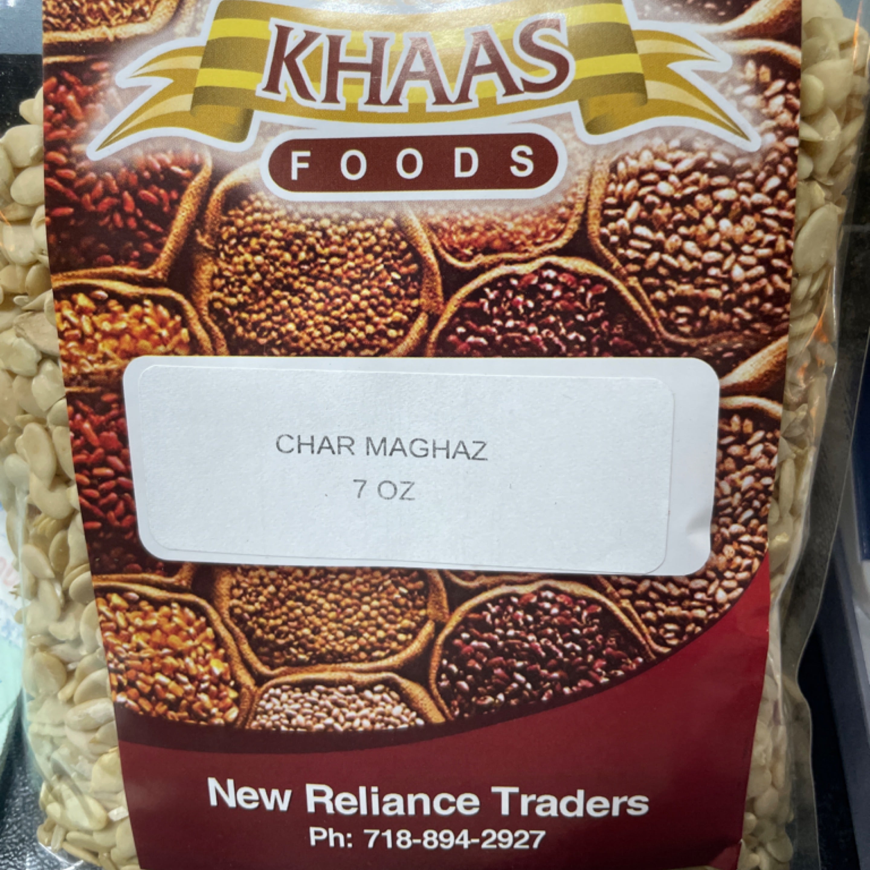 Khaas Foods - Char Magaz (Melon Seeds), 7oz