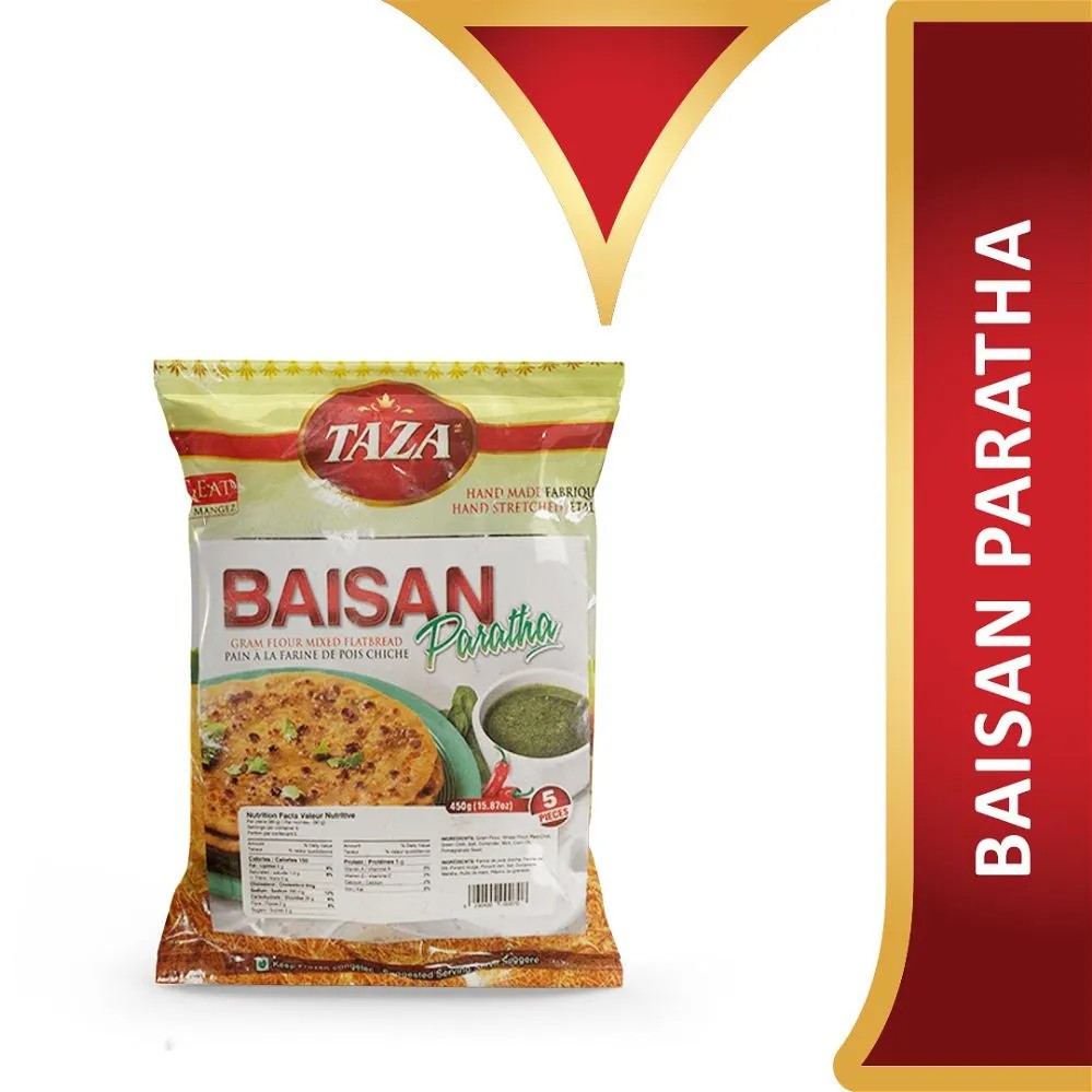 Taza - Besan Paratha, 5pcs