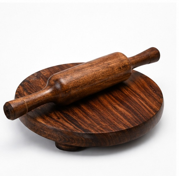Rolling Board and Pin (Chakla Belan)