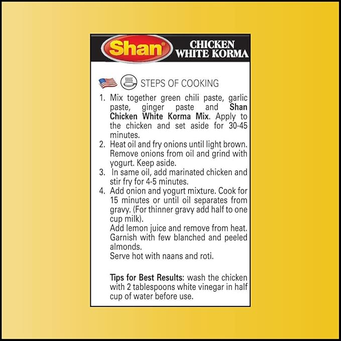 Shan - Chicken White Korma Masala, 50g