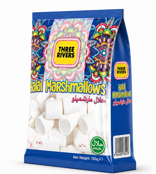 Three Rivers - Halal Marshmallow White