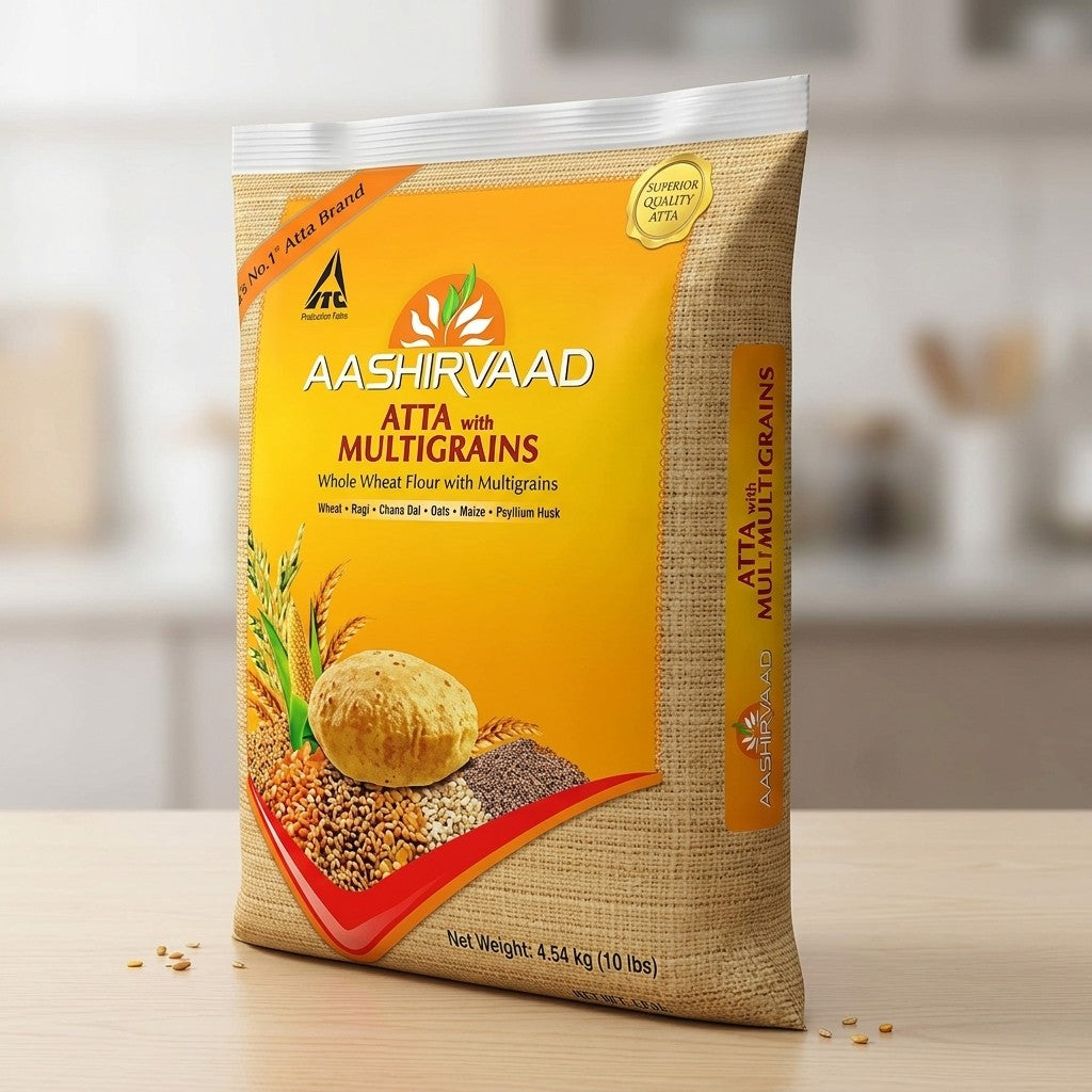 Ashirwad Multigrain Atta 20lb