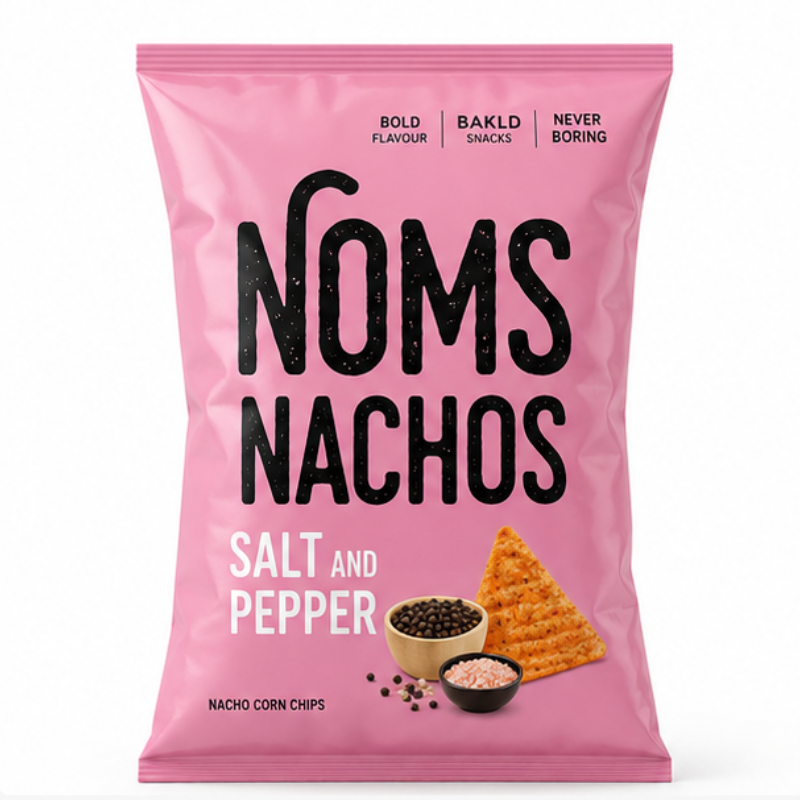 Noms - Nachos Salt & Pepper, 64g