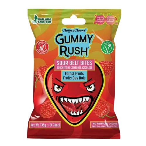Gummy Rush - Fruit Flavored Halal Jelly Sweets, 90g