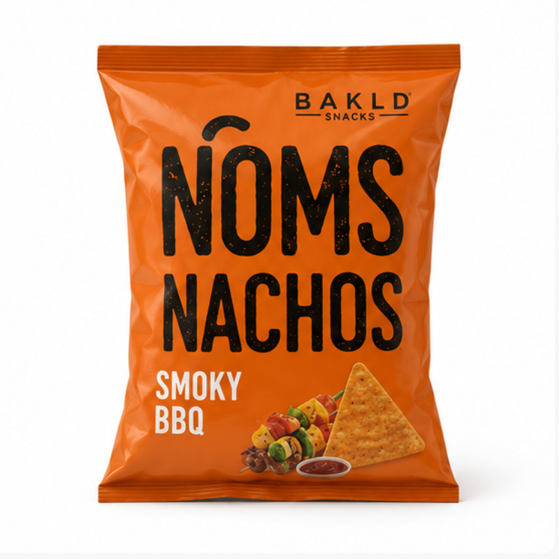 Noms - Nachos Smoky BBQ, 64g