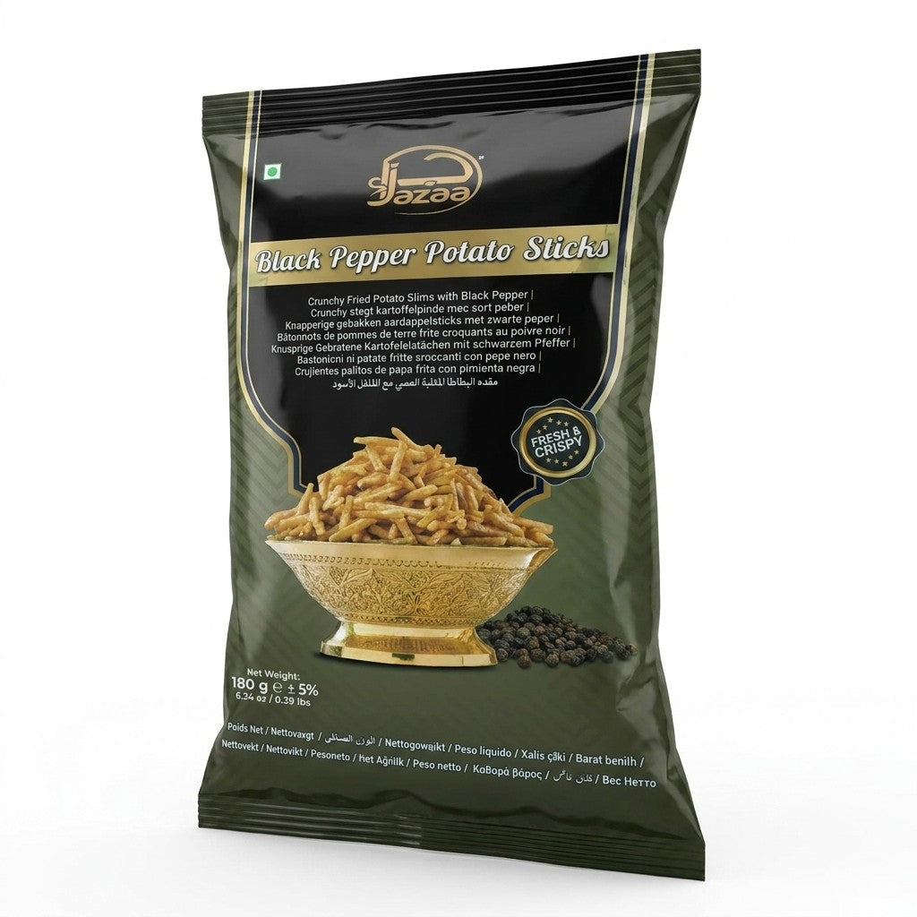 Jazaa - Black Pepper Sticks, 90g