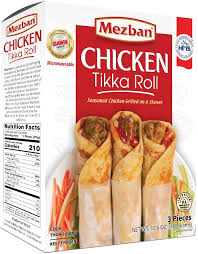 Mezban - Chicken Tikka Roll, 400g (12pcs)