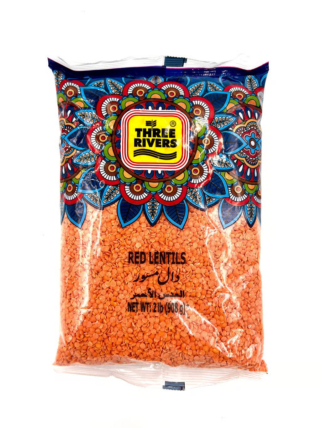 Three Rivers - Red Lentils, 2lb