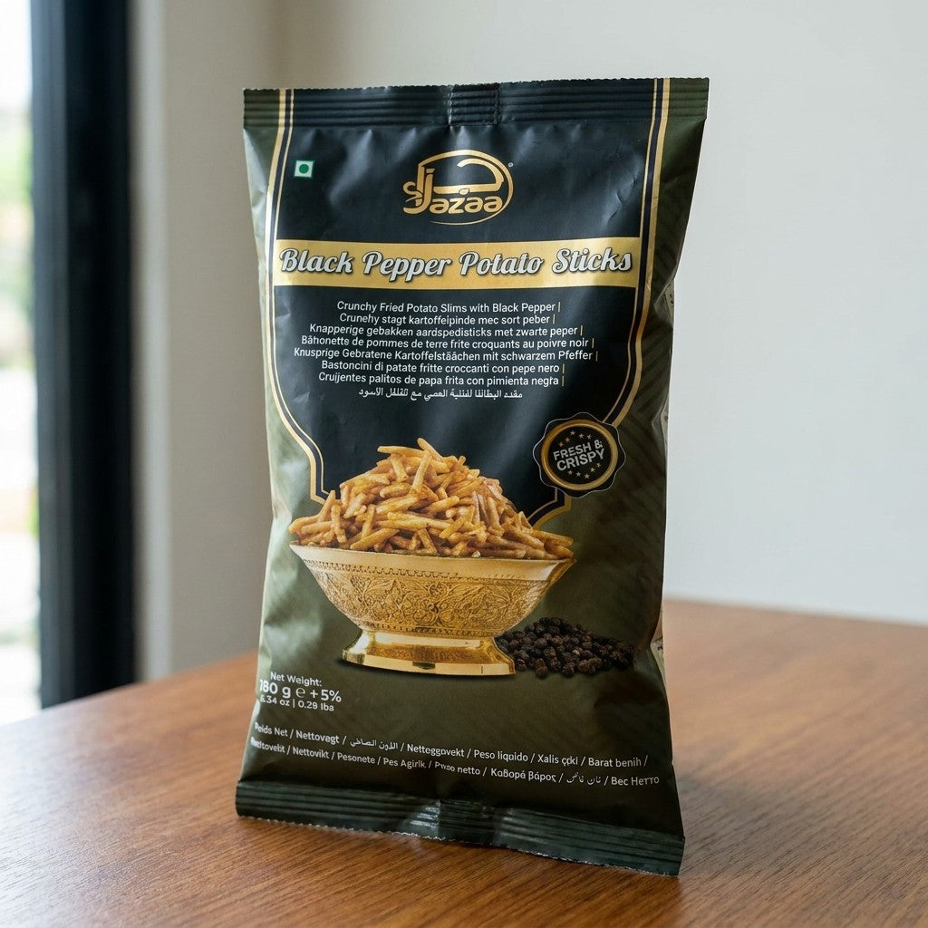 Jazaa - Black Pepper Sticks, 90g