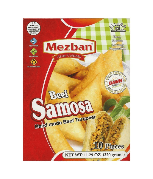 Mezban - Beef Samosa, 320g (12pcs)
