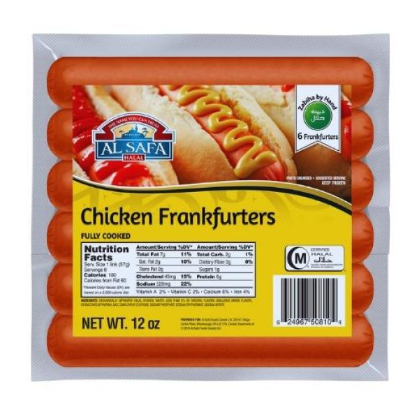 AS - Chicken Frankfurter, 340g