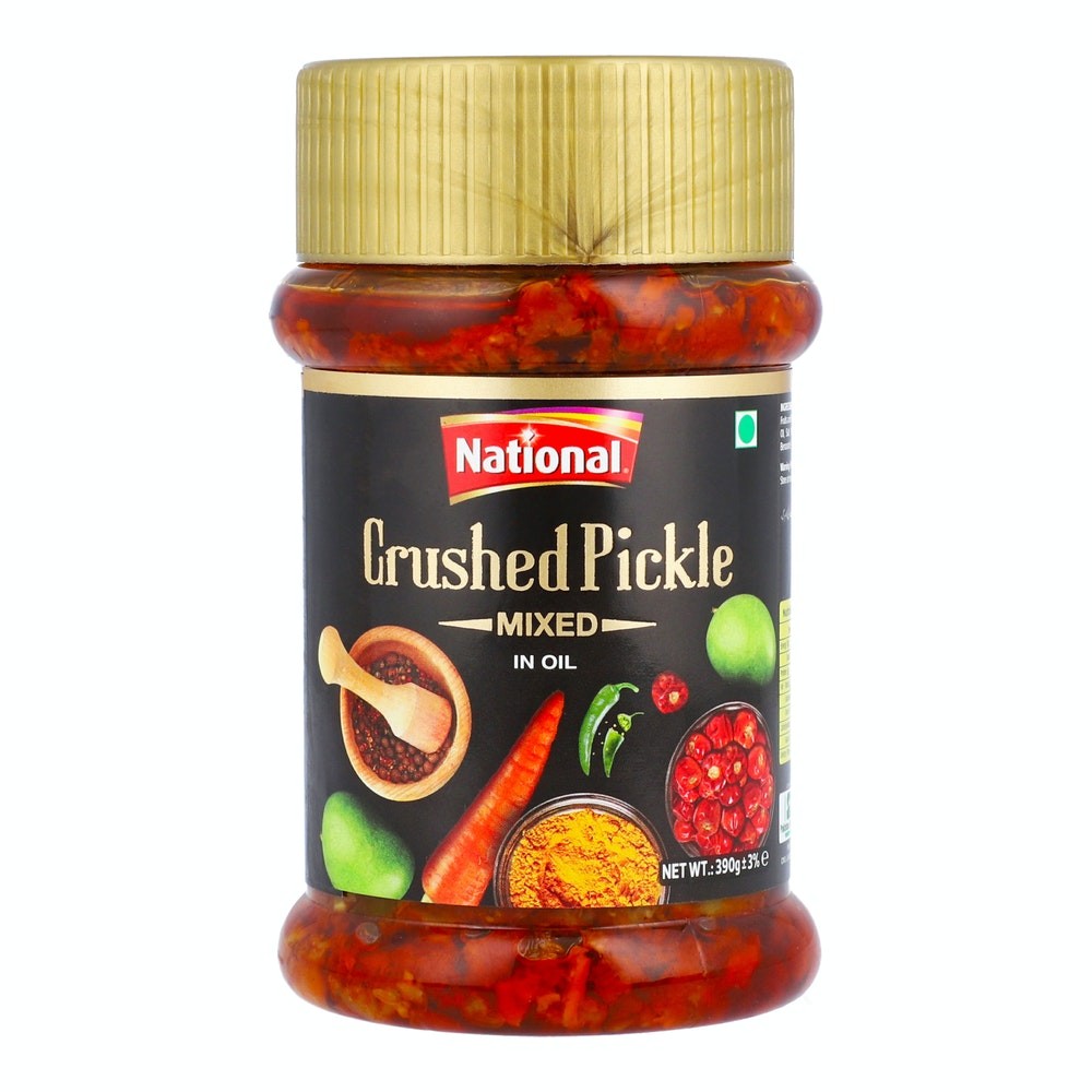 National - Crushed Mixed Pickles, 750g