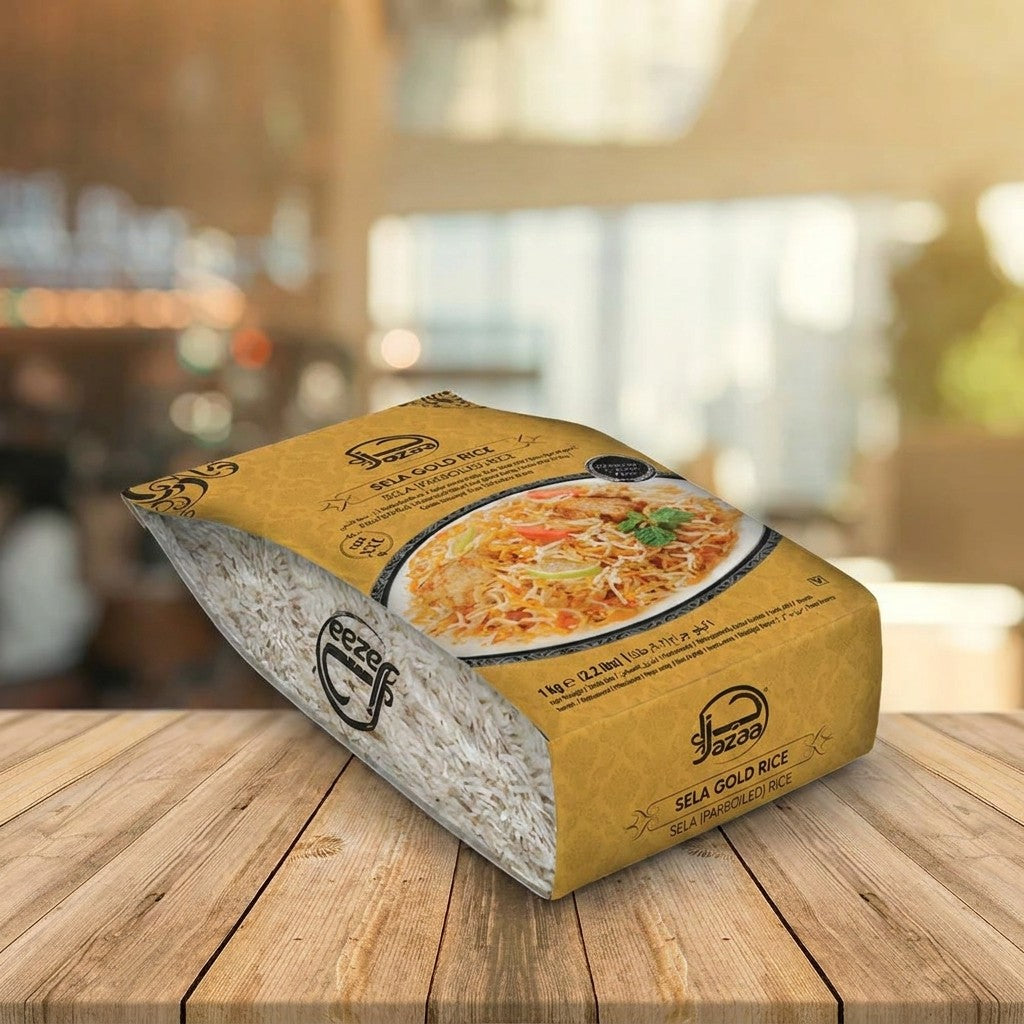 Jazaa - Gold Sela Basmati Rice, 10lb