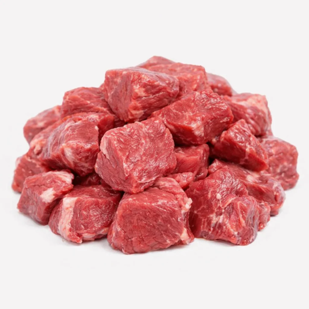Boneless Goat Cubes, 1lb Fresh