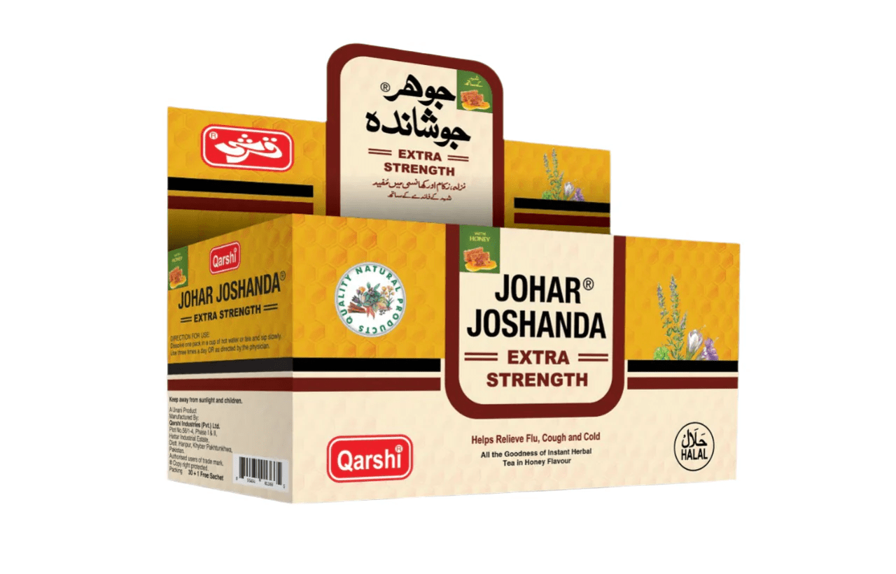 Qarshi - Johar Joshanda Honey, 6x5 Sachets