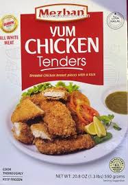 Mezban - Yum Chicken Tenders, 590g (12pcs)