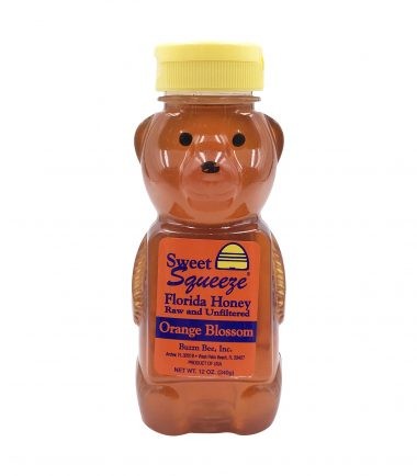 Orange Blossom Honey, 1.5lb Bear Bottle
