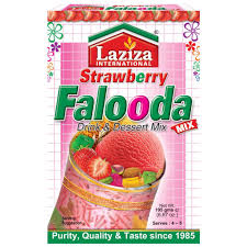 Laziza - Falooda Mix Strawberry, 195g