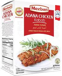 Mezban - Chicken Adana Kabab, 280g (12pcs)