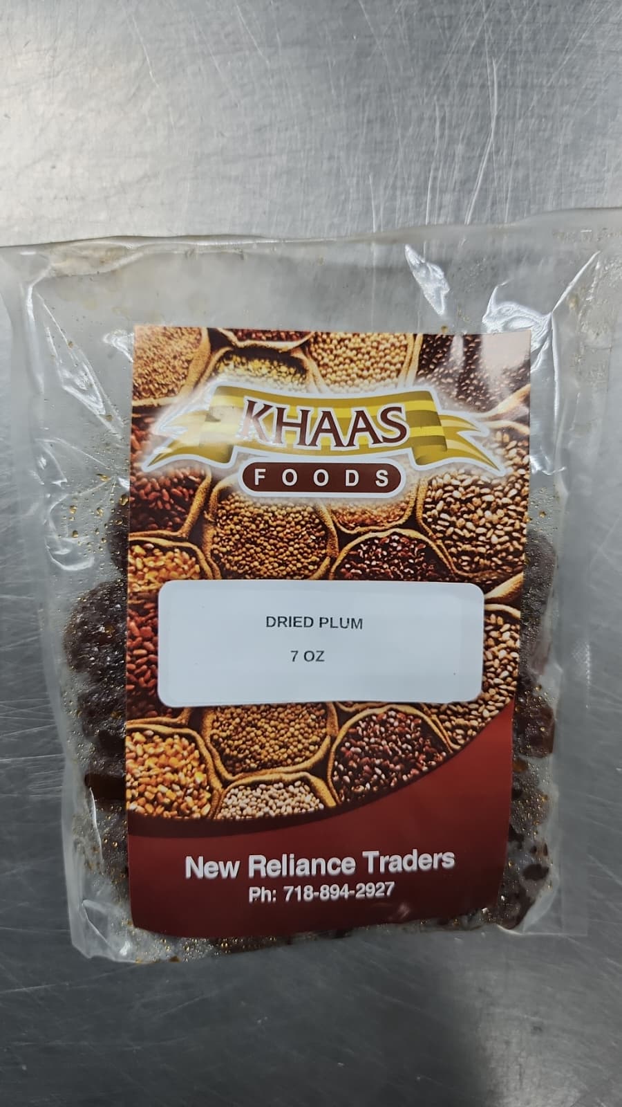 Khaas Foods - Dried Plums, 7oz