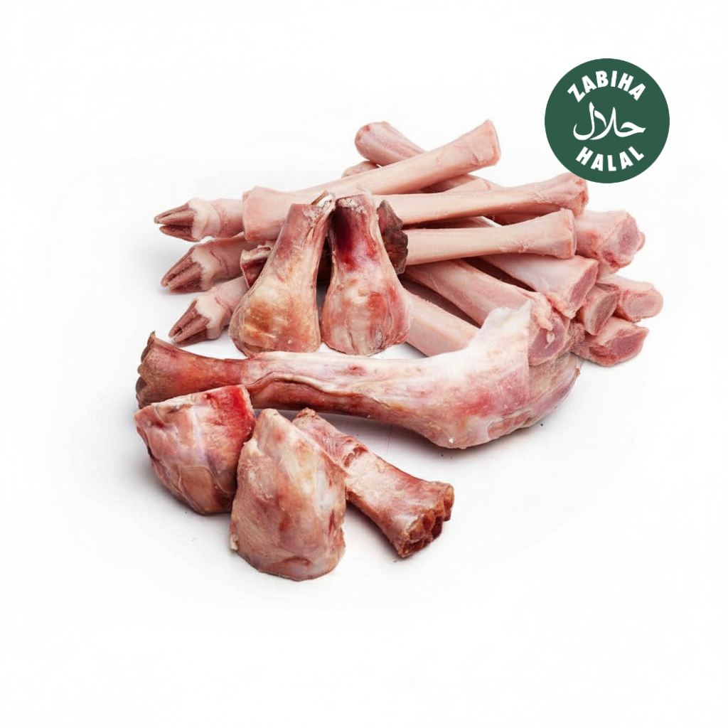 Young Goat Paya White (Clean & Cut)