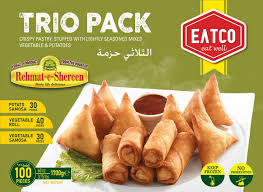 EATCo - Trio Pack (40 Rolls + 60 Samosa), 100pcs