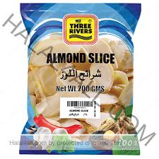Three Rivers - Sliced Almonds, 200g