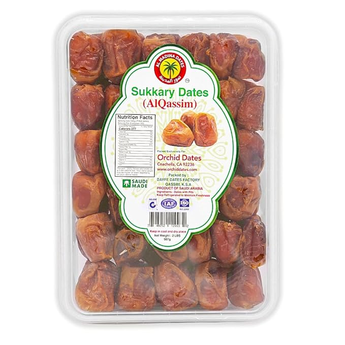 Premium Sukari Mufatal Alqassim Dates, 900g
