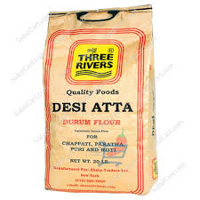 Three Rivers - Desi Atta (Flour), 20lb