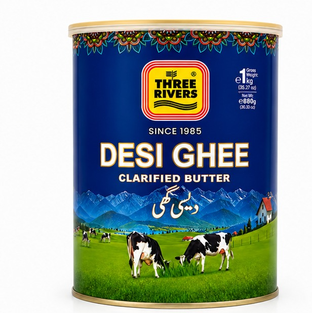 Three Rivers - Desi Ghee, 1kg
